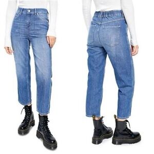 Free People Chloe Baby Barrel Jeans Size Large